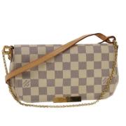 Pre-owned Canvas louis-vuitton-bags Louis Vuitton Vintage , Beige , Da...