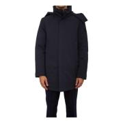 Blauwe Parka Trench Jas Peuterey , Blue , Heren