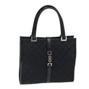 Pre-owned Canvas gucci-bags Gucci Vintage , Black , Dames