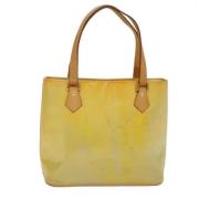 Pre-owned Leather louis-vuitton-bags Louis Vuitton Vintage , Yellow , ...