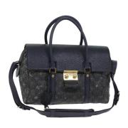 Pre-owned Canvas louis-vuitton-bags Louis Vuitton Vintage , Black , Da...