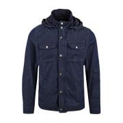 Denim Jassen voor Mannen Moorer , Blue , Heren