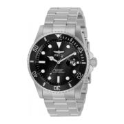 Pro Diver Quartz Horloge - Zwarte Wijzerplaat Invicta Watches , Gray ,...