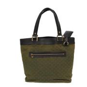 Pre-owned Canvas louis-vuitton-bags Louis Vuitton Vintage , Green , Da...