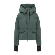 Winterjas Regular Fit Gemaakt in Roemenië Moncler , Green , Dames