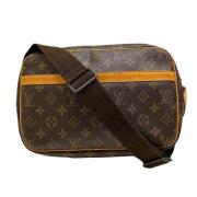 Pre-owned Canvas louis-vuitton-bags Louis Vuitton Vintage , Brown , Da...