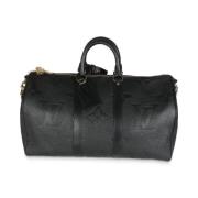 Pre-owned Leather louis-vuitton-bags Louis Vuitton Vintage , Black , D...