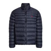 Blauwe Ultralichte Donsjas voor Heren Polo Ralph Lauren , Blue , Heren