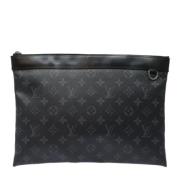 Pre-owned Canvas louis-vuitton-bags Louis Vuitton Vintage , Black , Da...