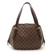 Pre-owned Canvas louis-vuitton-bags Louis Vuitton Vintage , Brown , Da...