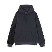 Grijze Katoenen Side Hoodie Herfst/Winter 2024 Octopus , Gray , Heren