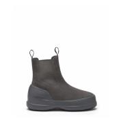 Grijze Slip-On Winterlaarzen Moon Boot , Gray , Heren