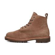 Bruine Veterschoenen voor Heren Blackstone , Brown , Heren