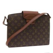 Pre-owned Canvas louis-vuitton-bags Louis Vuitton Vintage , Brown , Da...