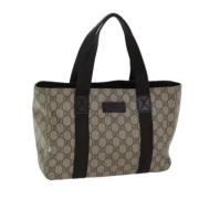 Pre-owned Leather gucci-bags Gucci Vintage , Beige , Dames