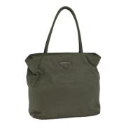 Pre-owned Nylon totes Prada Vintage , Green , Dames