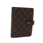 Pre-owned Canvas home-office Louis Vuitton Vintage , Brown , Dames