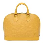 Pre-owned Leather louis-vuitton-bags Louis Vuitton Vintage , Yellow , ...