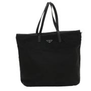 Pre-owned Fabric prada-bags Prada Vintage , Black , Dames