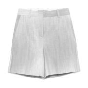 Casual Denim Shorts voor Vrouwen Ermanno Scervino , Gray , Dames