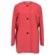 Pre-owned Wool outerwear Balenciaga Vintage , Pink , Dames