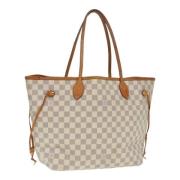 Pre-owned Canvas totes Louis Vuitton Vintage , Beige , Dames