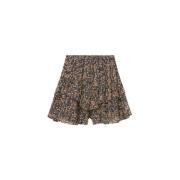 Gerimpelde katoenen shorts met elastische taille Isabel Marant Étoile ...