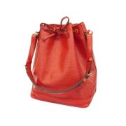 Pre-owned Leather louis-vuitton-bags Louis Vuitton Vintage , Red , Dam...