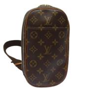 Pre-owned Canvas louis-vuitton-bags Louis Vuitton Vintage , Brown , Da...