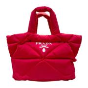 Pre-owned Nylon prada-bags Prada Vintage , Red , Dames