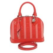 Pre-owned Leather louis-vuitton-bags Louis Vuitton Vintage , Red , Dam...