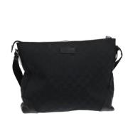 Pre-owned Canvas gucci-bags Gucci Vintage , Black , Dames