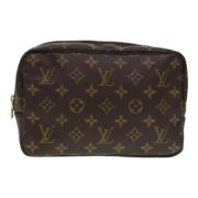 Pre-owned Canvas louis-vuitton-bags Louis Vuitton Vintage , Brown , Da...