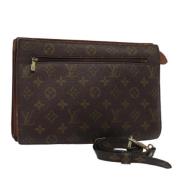 Pre-owned Canvas shoulder-bags Louis Vuitton Vintage , Brown , Dames