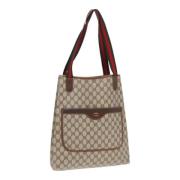 Pre-owned Leather gucci-bags Gucci Vintage , Beige , Dames