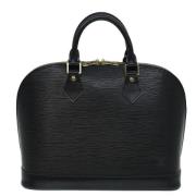 Pre-owned Leather louis-vuitton-bags Louis Vuitton Vintage , Black , D...