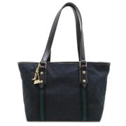 Pre-owned Leather gucci-bags Gucci Vintage , Black , Dames