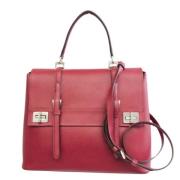 Pre-owned Leather prada-bags Prada Vintage , Red , Dames