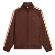 Bruine Tracksuit Jas met 'D' Borduurwerk Drole de Monsieur , Brown , H...