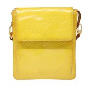 Pre-owned Leather louis-vuitton-bags Louis Vuitton Vintage , Yellow , ...