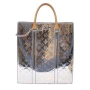 Pre-owned Canvas louis-vuitton-bags Louis Vuitton Vintage , Gray , Dam...