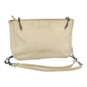 Pre-owned Suede prada-bags Prada Vintage , Beige , Dames