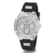 Dameshorloge Duchess Silicon Zwart Gw0619L1 Guess , Gray , Dames