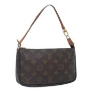 Pre-owned Canvas louis-vuitton-bags Louis Vuitton Vintage , Brown , Da...