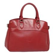 Pre-owned Leather louis-vuitton-bags Louis Vuitton Vintage , Red , Dam...