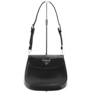 Pre-owned Leather prada-bags Prada Vintage , Black , Dames