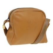 Pre-owned Leather shoulder-bags Loewe Pre-owned , Brown , Dames