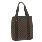 Pre-owned Canvas louis-vuitton-bags Louis Vuitton Vintage , Brown , Da...