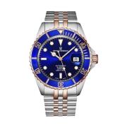 Heren Automatisch Duiker Armbandhorloge Bicolor 42 mm 17571.2255 Revue...