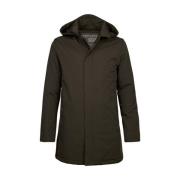 Regenjas Lang Bruin Profuomo , Brown , Heren